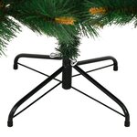 vidaXL Sapin de Noël artificiel à charnières avec support 180 cm