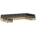 vidaXL Ensembles de canapés 10 pc
