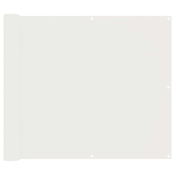 vidaXL Écran de balcon 90 x 200 cm Oxford alu enduit de PU