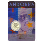 2 euros commémorative Andorre 2015 BU - Accord douanier.