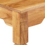 vidaXL Table console 100x40x76 cm Bois d'acacia massif