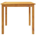 vidaXL Ensemble à manger de jardin 3 Pièces Bois d'acacia solide