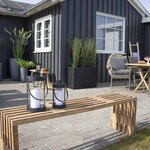 2 lanternes en acier BONDI