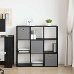 vidaXL Buffet Chêne noir 102 x 31 x 99 5 cm