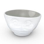 Grand bol hopeful en porcelaine tassen intérieur gris 500 ml
