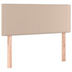 vidaXL Tête de lit Cappuccino 90x5x78/88 cm Similicuir