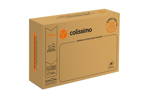 Colissimo à affranchir Boîte S - 3kg