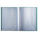 Protège-documents en polypropylène souple OPAK 20 vues - A4 - Vert foncé x 25 EXACOMPTA