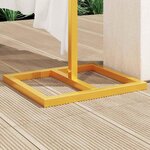 vidaXL Arche de mariage Doré 338 x 35 x 300 cm Acier