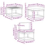 vidaXL Ensemble de canapés d'extérieur 6 Pièces Blanc et anthracite