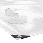 vidaXL Couverture pour plantes Transparent 5 x 10 m PVC
