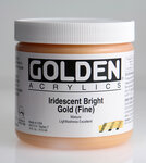 Peinture acrylic iridescent golden vii 473ml doré brillant (fine)