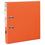 Classeur À Levier Prem'touch Intérieur Et Extérieur En Polypropylène - Dos 50mm - A4 Maxi. - Orange - X 10 - Exacompta