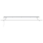 vidaXL Auvent Rétractable Anthracite et blanc