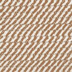 vidaXL Panier à linge marron et blanc Ø60x36 cm coton