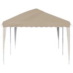 vidaXL Tente de fête pop-up 575 x 290 x 245 cm Crème