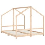 vidaXL Cadre de lit pour enfants 2x(80x200) cm bois de pin massif