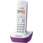 Panasonic KX-TG1611FRF Solo Téléphone Sans Fil Sans Répondeur Blanc Pourpre