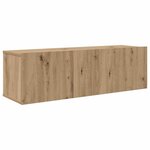 vidaXL Ensemble meuble TV 8 Pièces chêne artisanal 100 x 30 x 30 cm