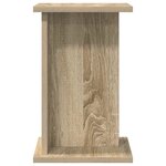 vidaXL Support de Plante Chêne Sonoma 25 x 25 5 x 40 5 cm