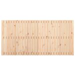 vidaXL Tête de lit murale 185x3x90 cm Bois massif de pin