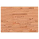 vidaXL Étagère de vasque murale acier et bois massif de hêtre