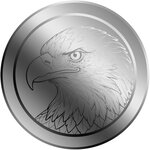 Pièce de monnaie en Platine 12 Dollars g 0.031 (1/1000 oz) Millésime 2026 AMERICAN BALD EAGLE 1/1000 (PRÉCOMMANDE)