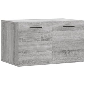 vidaXL Armoire murale Sonoma gris 60x36 5x35 cm Bois d'ingénierie