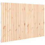 vidaXL Tête de lit murale 166x3x110 cm Bois massif de pin