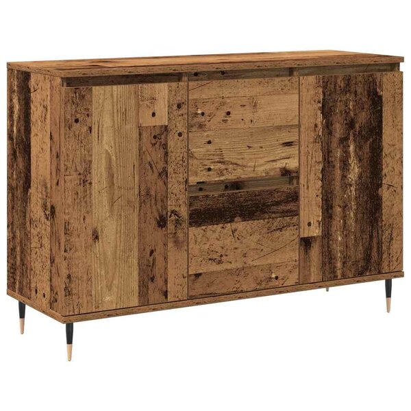vidaXL Buffet Bois ancien 101.5 x 35 x 70 cm Bois d'ingénierie