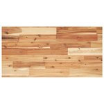 vidaXL Étagères flottantes 4 Pièces 60x40x2 cm acacia massif à l'huile