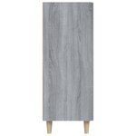 vidaXL Buffet sonoma gris 69 5x34x90 cm bois d'ingénierie