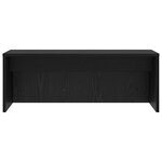 vidaXL Bureau mural Chêne noir 80 x 45 x 30 cm Bois d'ingénierie