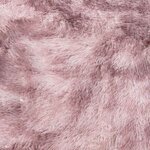 vidaXL Tapis Shaggy à poils longs NAVARRA rose poudré 120x120 cm