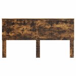 vidaXL Tête de lit Chêne fumé 180 cm Bois d'ingénierie