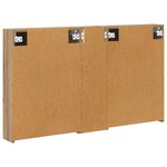 vidaXL Ensemble de Meubles de Salle de Bain 3 Pièces 120 x 14 5 x 70 cm