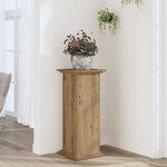 vidaXL Support pour plantes 33x33x80 cm bois d'ingénierie