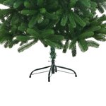vidaXL Arbre de Noël artificiel pré-éclairé et boules 150 cm Vert