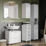 Germania armoire de salle de bain gw-arvada 35x30x86 cm blanc