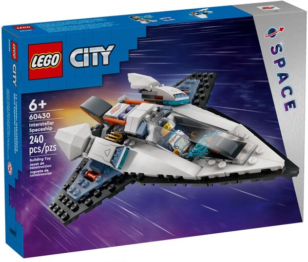 LEGO City - Vaisseau Interstellaire 60430 : Aventure Spatiale Épique pour Enfants