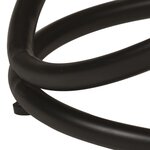 vidaXL Table basse Ø50x40 cm bois de récupération massif et acier