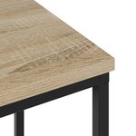 vidaXL Cabinet de chevet Chêne sonoma Bois d'ingénierie
