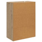vidaXL Armoire Murale 59 x 31 x 60 cm Bois d'ingénierie