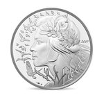 Monnaie 20€ argent marianne liberté 2017