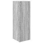 vidaXL Ensemble de meubles TV 10 Pièces Sonoma gris Bois d'ingénierie