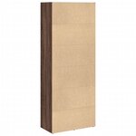 vidaXL Bibliothèque chêne marron 60x30x152 cm bois d'ingénierie