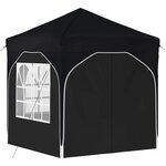 vidaXL Tente de fête pop-up 192 x 192 x 245 cm Anthracite
