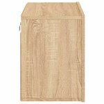 vidaXL Meuble TV mural chêne sonoma 60x30x41 cm