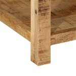vidaXL Table de chevet 40x40x50 cm bois de manguier massif