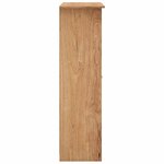 vidaXL Garde-robe à 3 portes 118x50x171 5 cm Pin Assortiment Panama